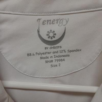 Women's tops long sleeve with jacket L & XL Eddie Bauer, Koret City Blues, Cabin Creek and more