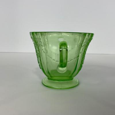 -178- URANIUM | Green Madrid Federal Glass Co. | Creamer
