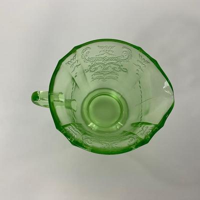 -178- URANIUM | Green Madrid Federal Glass Co. | Creamer