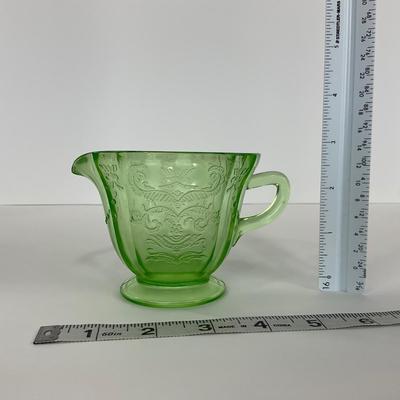 -178- URANIUM | Green Madrid Federal Glass Co. | Creamer