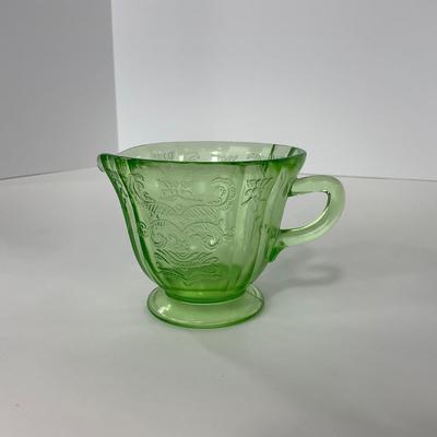 -178- URANIUM | Green Madrid Federal Glass Co. | Creamer