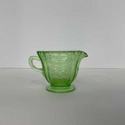 -178- URANIUM | Green Madrid Federal Glass Co. | Creamer