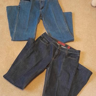 Two pair of Women's Jeans Size 12 Tall