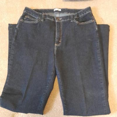 Two pair of Women's Jeans size 12 Long and Lee 14 Long