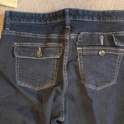 Two pair of Women's Jeans size 12 Long and Lee 14 Long