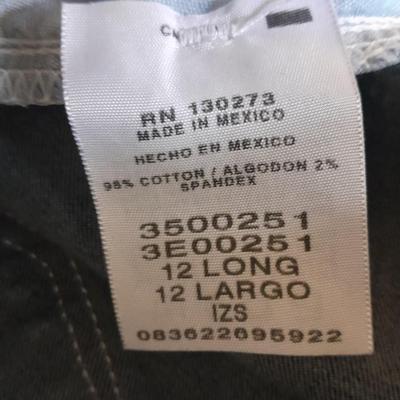 Two pair of Women's Jeans size 12 Long and Lee 14 Long
