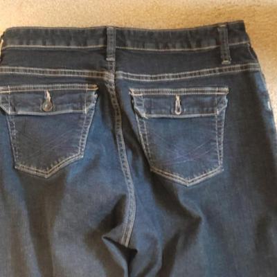 Two pair of Women's Jeans size 12 Long and Lee 14 Long