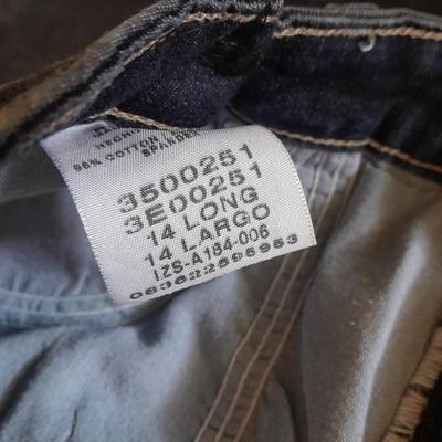 Two pair of Women's Jeans size 12 Long and Lee 14 Long