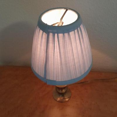 Mid Century Modern one drawer Nightstand with lamp