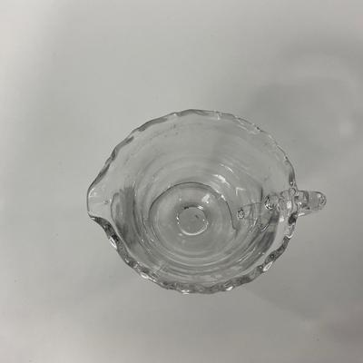 -181- GLASSWARE | Century Fostoria Glass Co. | Creamer, Sugar & Tray