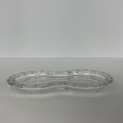 -181- GLASSWARE | Century Fostoria Glass Co. | Creamer, Sugar & Tray