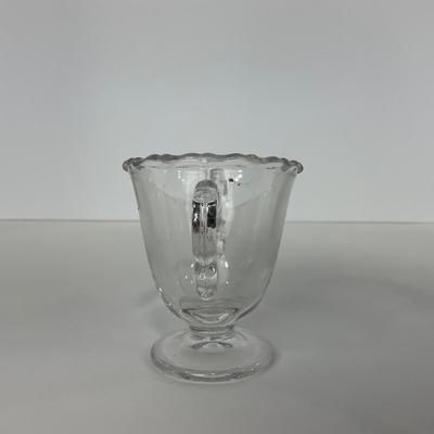 -181- GLASSWARE | Century Fostoria Glass Co. | Creamer, Sugar & Tray