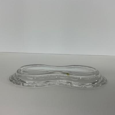 -181- GLASSWARE | Century Fostoria Glass Co. | Creamer, Sugar & Tray