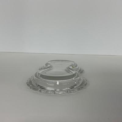 -181- GLASSWARE | Century Fostoria Glass Co. | Creamer, Sugar & Tray