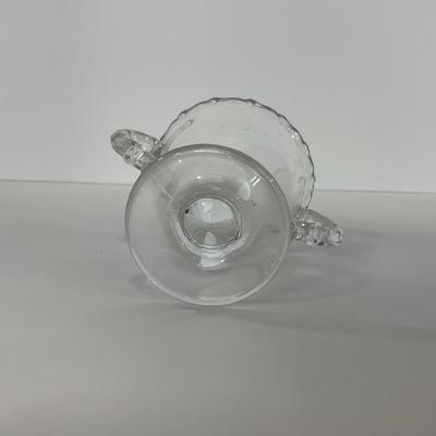 -181- GLASSWARE | Century Fostoria Glass Co. | Creamer, Sugar & Tray