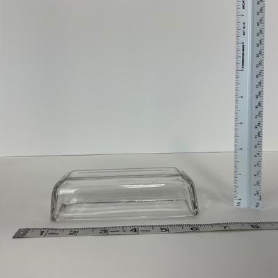 -182- GLASSWARE | Century Fostoria Glass Co. | Covered Butter Dish & Compote