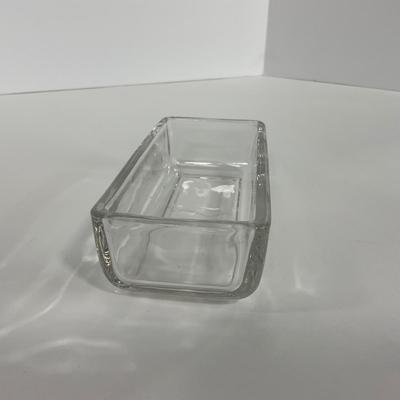 -182- GLASSWARE | Century Fostoria Glass Co. | Covered Butter Dish & Compote