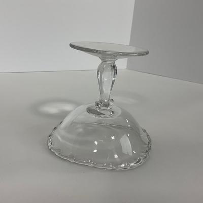 -182- GLASSWARE | Century Fostoria Glass Co. | Covered Butter Dish & Compote