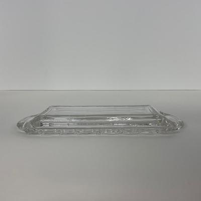 -182- GLASSWARE | Century Fostoria Glass Co. | Covered Butter Dish & Compote