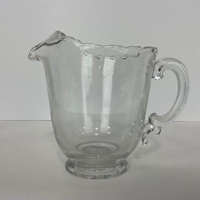 -183- GLASSWARE | Century Fostoria Glass Co. | Pitcher
