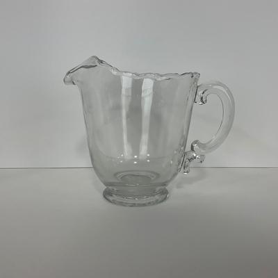 -183- GLASSWARE | Century Fostoria Glass Co. | Pitcher