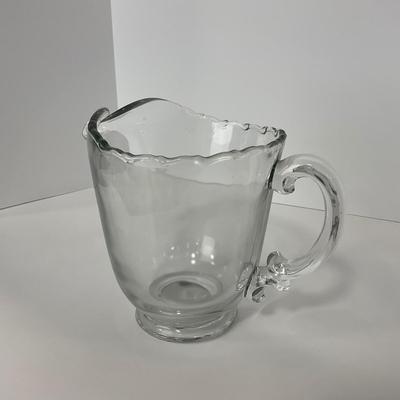 -183- GLASSWARE | Century Fostoria Glass Co. | Pitcher