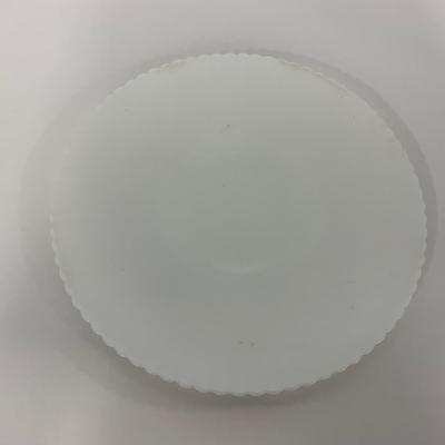 -184- DISHES | White Petalware MacBeth Evans Glass Co. | Large Plates