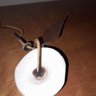 Two Vintage pottery windchimes Southwest style