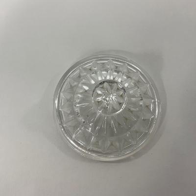 -186- GLASSWARE | Windsor Diamond Jeanette Glass Co. | Creamer & Sugar