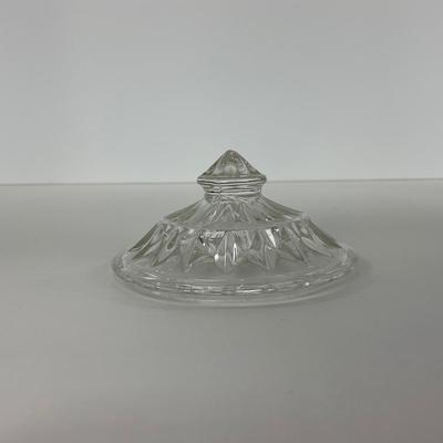 -186- GLASSWARE | Windsor Diamond Jeanette Glass Co. | Creamer & Sugar