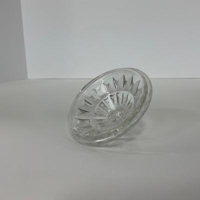 -186- GLASSWARE | Windsor Diamond Jeanette Glass Co. | Creamer & Sugar