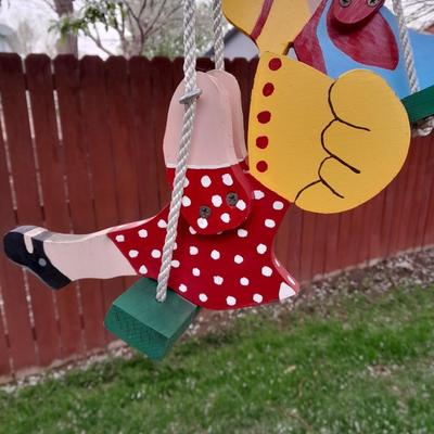Patio & Home swinging man & woman yard decoration (1 of 3)