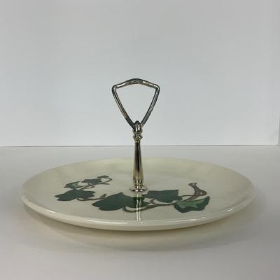 -195- DISHES | Ivy Metlox Poppytrail | Tray, Creamer & Lidded Sugar