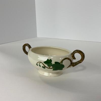 -195- DISHES | Ivy Metlox Poppytrail | Tray, Creamer & Lidded Sugar