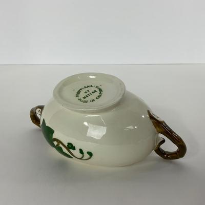 -195- DISHES | Ivy Metlox Poppytrail | Tray, Creamer & Lidded Sugar