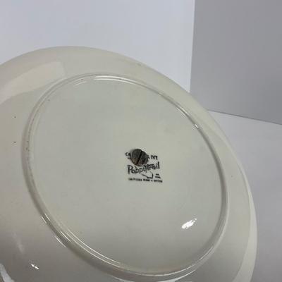 -195- DISHES | Ivy Metlox Poppytrail | Tray, Creamer & Lidded Sugar