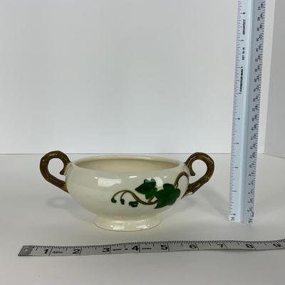 -195- DISHES | Ivy Metlox Poppytrail | Tray, Creamer & Lidded Sugar