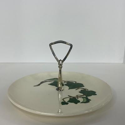-195- DISHES | Ivy Metlox Poppytrail | Tray, Creamer & Lidded Sugar