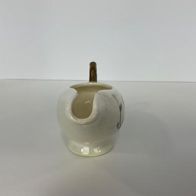 -195- DISHES | Ivy Metlox Poppytrail | Tray, Creamer & Lidded Sugar