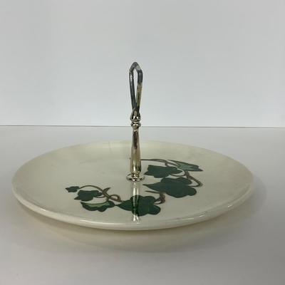 -195- DISHES | Ivy Metlox Poppytrail | Tray, Creamer & Lidded Sugar