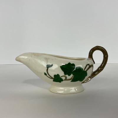 -195- DISHES | Ivy Metlox Poppytrail | Tray, Creamer & Lidded Sugar