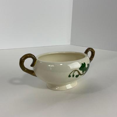 -195- DISHES | Ivy Metlox Poppytrail | Tray, Creamer & Lidded Sugar