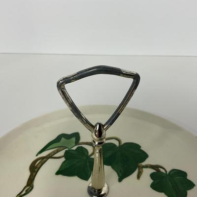-195- DISHES | Ivy Metlox Poppytrail | Tray, Creamer & Lidded Sugar