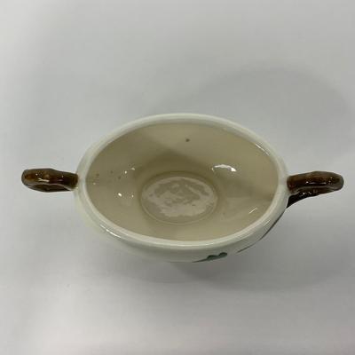 -195- DISHES | Ivy Metlox Poppytrail | Tray, Creamer & Lidded Sugar