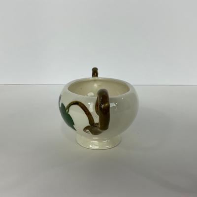 -195- DISHES | Ivy Metlox Poppytrail | Tray, Creamer & Lidded Sugar