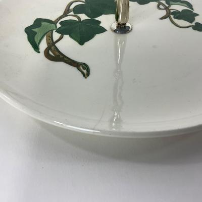 -195- DISHES | Ivy Metlox Poppytrail | Tray, Creamer & Lidded Sugar