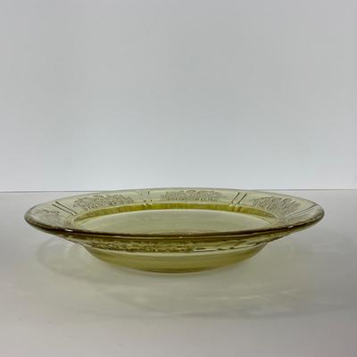 -196- GLASSWARE | Sharon Cabbage Rose Federal Glass Co. | Sugar & Dish