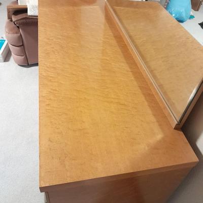 Mid Century Modern 8 drawer dresser with Mirror United Furniture Corp.