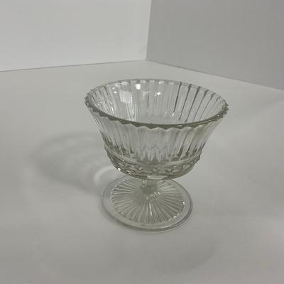 -199- GLASSWARE | Stars & Stripes Anchor Hocking Glass co. | Sherbet
