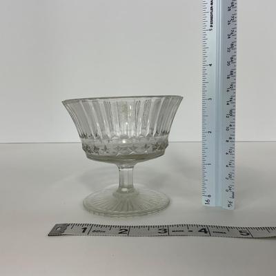 -199- GLASSWARE | Stars & Stripes Anchor Hocking Glass co. | Sherbet